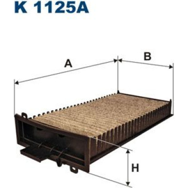 FILTRON Filter, Innenraumluft K 1125A FILTRON Filter, Innenraumluft K 1125A