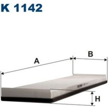 FILTRON Filter, Innenraumluft K 1142