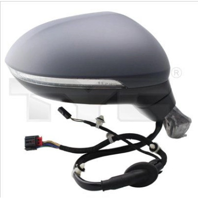 SPIEGEL L EL VERS HZB ASPH +BLI grundiert 6+2P | VW PASSAT 8,14 | 337-0276