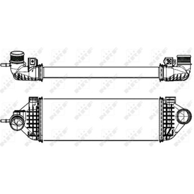 NRF Ladeluftkühler 30325