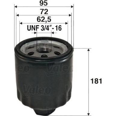 VALEO Ölfilter | 586056