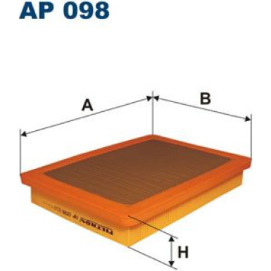 FILTRON Luftfilter AP 098