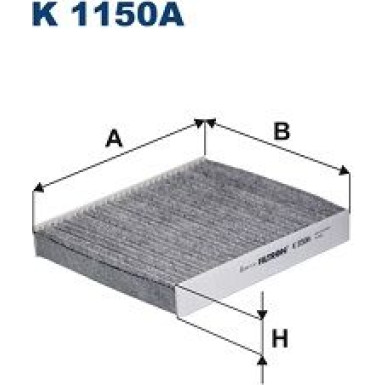 FILTRON Filter, Innenraumluft | K 1150A