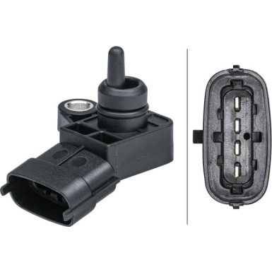 HELLA Sensor, Saugrohrdruck 6PP 009 403-011