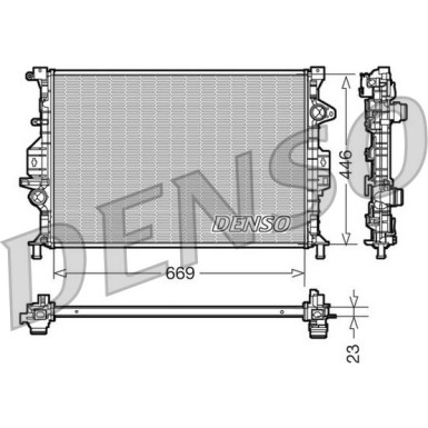 Denso | Motorkühler | DRM10077