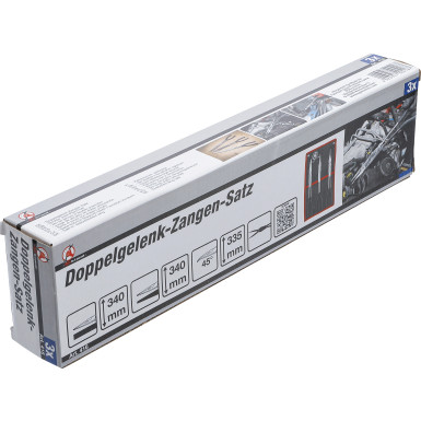 BGS Doppelgelenk-Zangen-Satz 3-tlg BGS Do it yourself 416