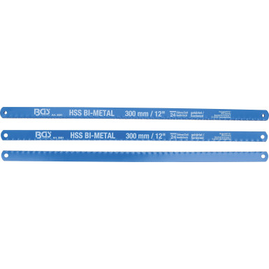 BGS Metallsägeblätter | HSS flexibel | 13 x 300 mm | 10-tlg | 2061