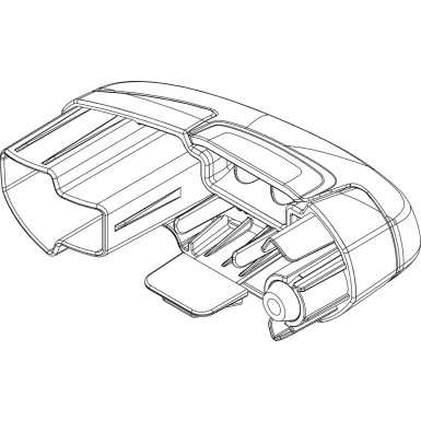 1500052996 Thule WingBar Evo- Endkappe linke Seite
