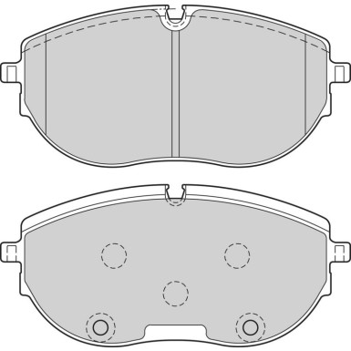 VALEO Bremsbeläge 302548