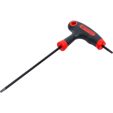 BGS Schraubendreher mit T-Griff und seitlicher Klinge T-Profil (für Torx) mit/ohne Bohrung T10 BGS Do it yourself 7880-T10