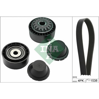 INA Keilrippenriemensatz 529 0280 10