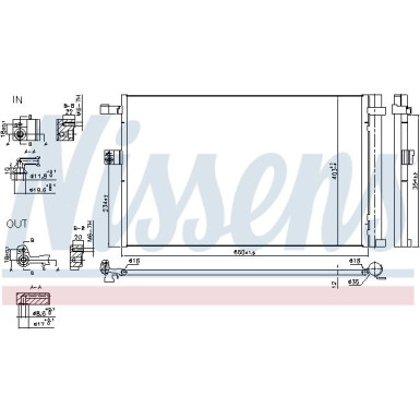 Kondensator PKW BMW X3 16 FIRST FIT 941187