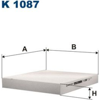 FILTRON Filter, Innenraumluft | K 1087