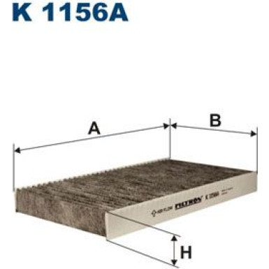 FILTRON Filter, Innenraumluft K 1156A