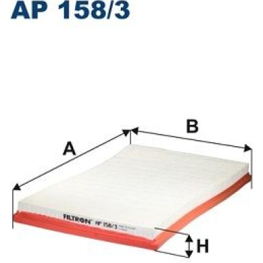 FILTRON Luftfilter | AP 158/3