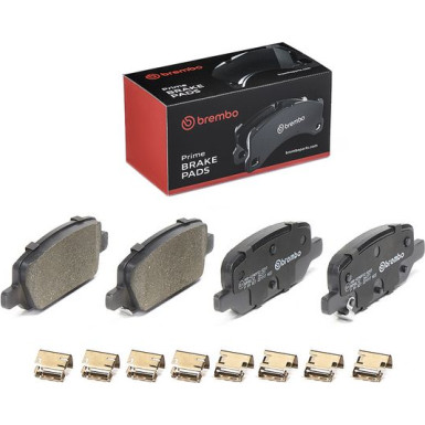 BREMBO Bremsklötze HA | TESLA Model 3, Y 17 | P 09 027 BREMBO Bremsklötze HA | TESLA Model 3, Y 17 | P 09 027