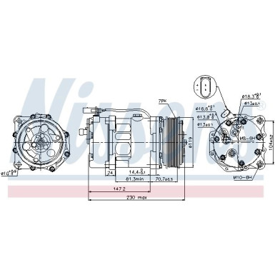 Kompressor PKW | FORD Galaxy,SEAT,VW Sharan 95 | 89117