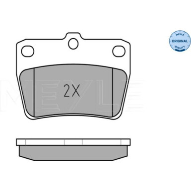 Bremsbelagsatz Toyota T. Rav-4 1.8/2.0/2.0D 00- Mit Sensor | 025 236 5614/W