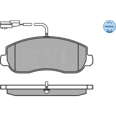 Bremsbelagsatz Renault P. Master/Movano 10- Mit Sensor | 025 251 4718/W