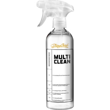 H11291 ShinyChiefs MULTI CLEAN - MISCHVERHÄLTNIS FLASCHE 500ml H11291 ShinyChiefs MULTI CLEAN - MISCHVERHÄLTNIS FLASCHE 500ml