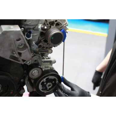 7644 Fluchtungsmessgerät, Riementrieb