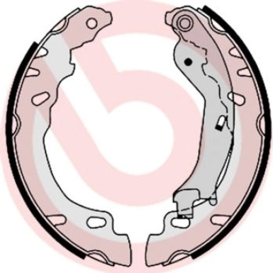 Bremsbackensatz HA FIAT 500 07 ESSENTIAL LINE S 23 529