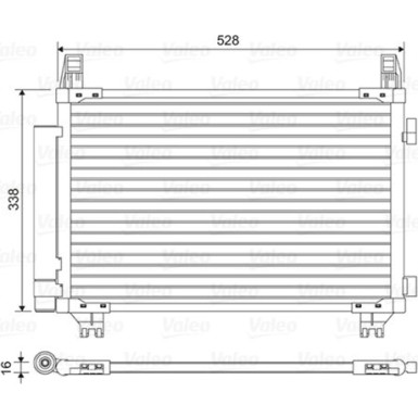 KONDENSATOR, KLIMAANLAGE | VAL814449 KONDENSATOR, KLIMAANLAGE | VAL814449