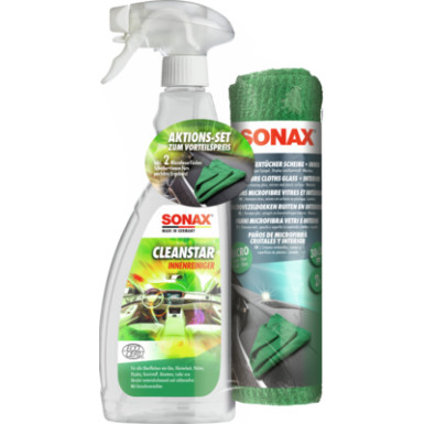 CleanStar 750ml+MicrofaserTücher Scheibe+Innen Set | 02537410