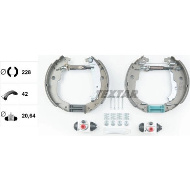 Bremsbackensatz Shoe Kit Pro 84067201