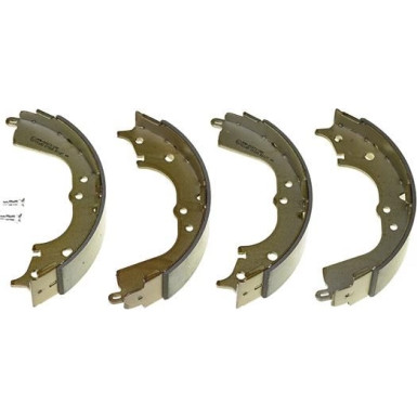 Bremsbackensatz HA | TOYOTA Hiace 95-12 | S 83 537