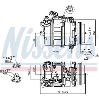 Kompressor PKW | BMW 5 E60-E61 (03-) 540 I | 89199