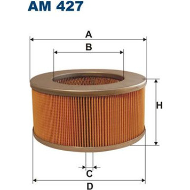 FILTRON Luftfilter | AM 427