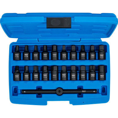 BGS Ölwannen-Spezial-Einsatz-Satz | Antrieb Innenvierkant 10 mm (3/8"""") | 21-tlg | 1014