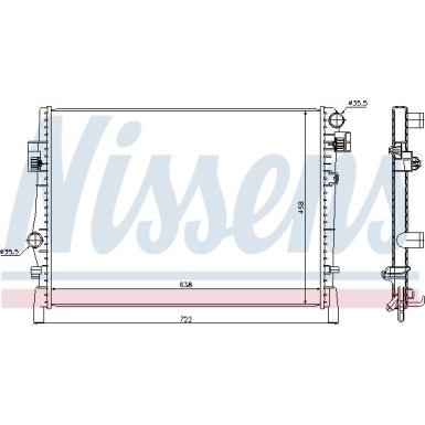 Wasserkühler PKW | DODGE JOURNEY 2.4 08 | 61027