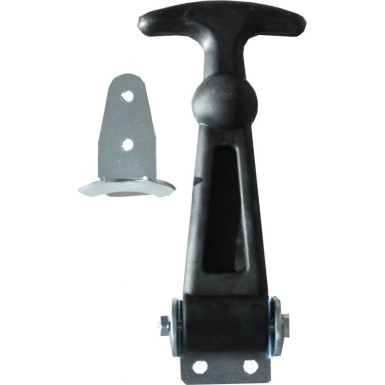 404340.001 Haubenhalter, schwarz, kpl.