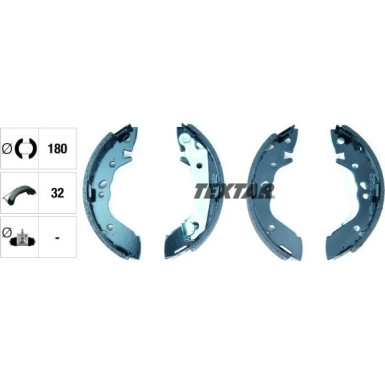 91056800 Bremsbackensatz 91056800 Bremsbackensatz