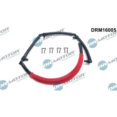DR.MOTOR Schlauch, Leckkraftstoff DRM16005