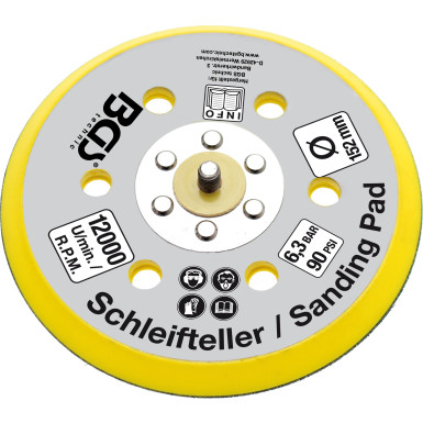 BGS Druckluft-Exzenterschleifer | 8688