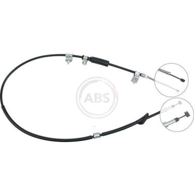 A.B.S. Handbremsseil Seilzug Festellbremse K15698 A.B.S. Handbremsseil Seilzug Festellbremse K15698
