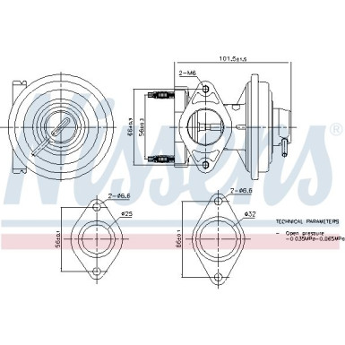 AGR-VENTIL FIRST FIT NIS98444