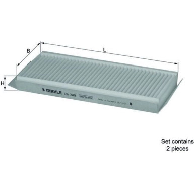 MAHLE Filter, Innenraumluft MAHLE Filter, Innenraumluft