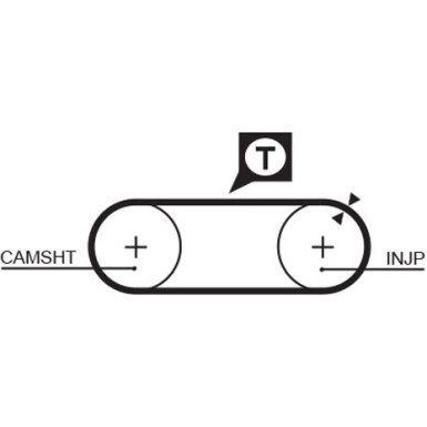 Zahnriemensatz VW T4 PowerGrip™ K025323XS