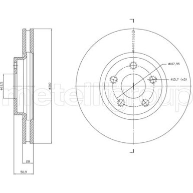CIFAM Bremsscheibe CIFAM Bremsscheibe