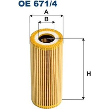 FILTRON Ölfilter OE671/4 FILTRON Ölfilter OE671/4