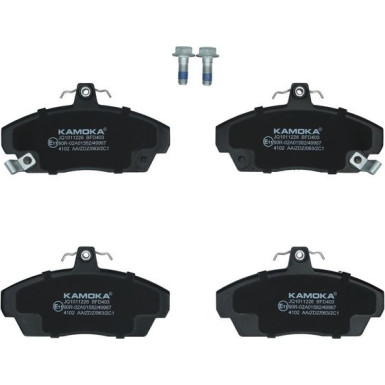 KAMOKA Bremsbelagsatz, Scheibenbremse JQ1011226