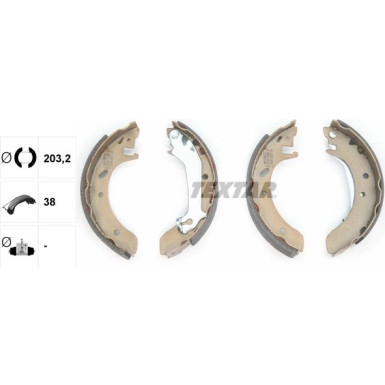 91046600 Bremsbackensatz