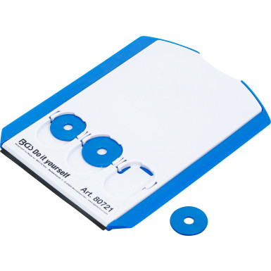 BGS Parkscheibe mit Eiskratzer / Gummilippe BGS Do it yourself 80721