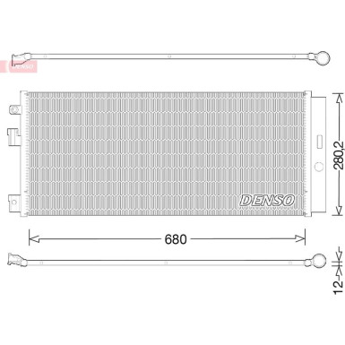 Denso | Klimaanlagenkühler DCN20023