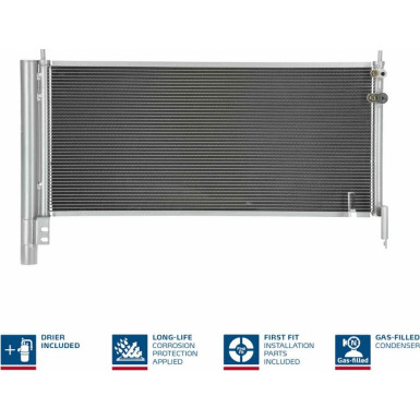 Kondensator PKW TOYOTA PRIUS 1.8 09 FIRST FIT 940175