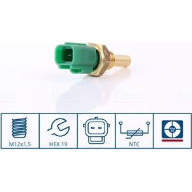 NISSENS Sensor, Kühlmitteltemperatur 207056